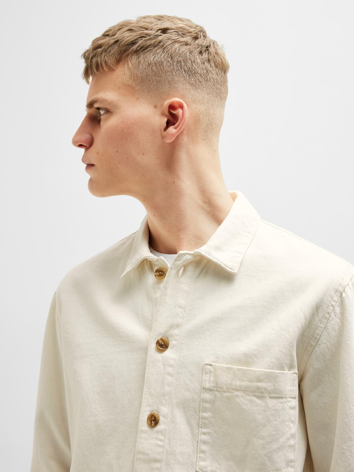 Chris Shirts - Beige/ Ecru